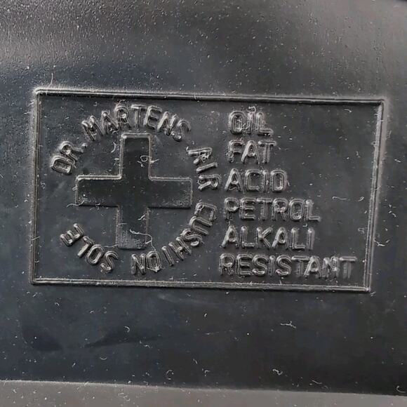 Dr Martens Chelsea Boots Womens 6 Mens 5 White Leather 2976 Quad Platform Unisex - Picture 10 of 11